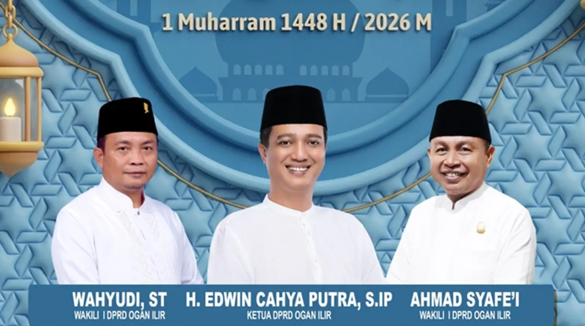 Tahun Baru Islam 1 Muharram 1448 H, Ketua DPRD Ogan Ilir Ajak Warga Perkuat Iman dan Kebersamaan