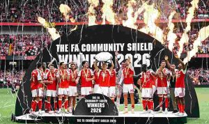 Arsenal-Juara-Comunity-Shield(1) Arsenal Libas Manchester City 3-0, Mikel Arteta Puji Performa Anak Asuhnya di Community Shield