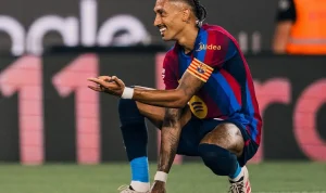 Barcelona Tekuk Athletic Club 2-0, Raphinha dan Fermin Lopez Bawa Blaugrana ke Puncak LaLiga