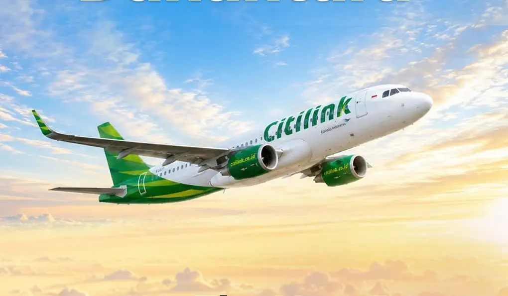 Citilink Kembali Buka Rute Palembang-Bandung, Penerbangan Perdana Angkut 131 Penumpang