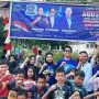 Ribuan Warga Meriahkan Lomba Agustusan DPC Demokrat Ogan Ilir di Lapangan Persada