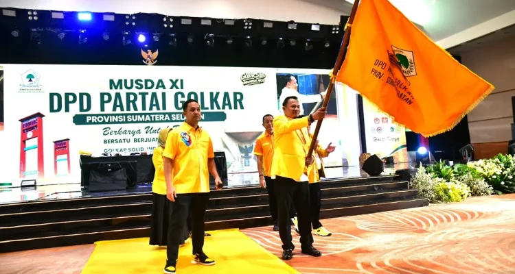 Usai Terpilih Aklamasi, Andie Dinialdie Sampaikan Terima Kasih kepada Seluruh Kader Golkar Sumsel