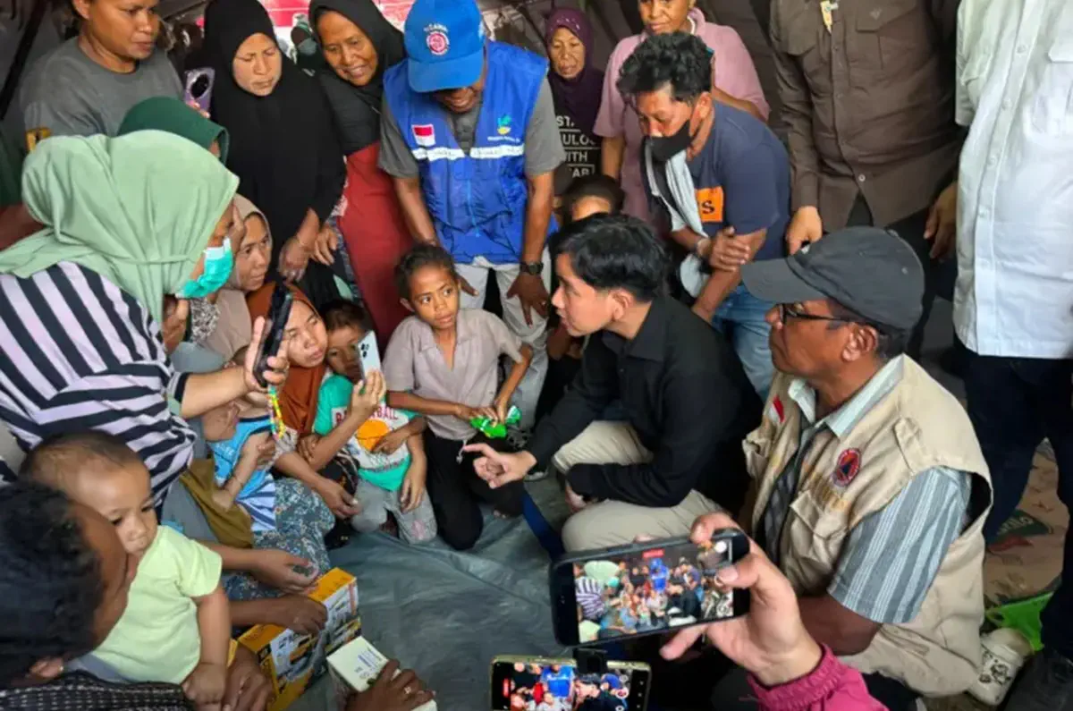 Hadir di Tengah Pengungsi Gempa Sikka, Wapres Gibran Sampaikan Empati dan Pastikan Negara Hadir