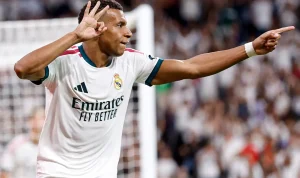 KYLIAN-MBAPPE-RealMadrid-vs-RealSociedad-LaLiga Top Skor La Liga Pekan Kedua: Hattrick Mbappe Bikin Persaingan El Pichichi Memanas