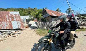 Akses Sulit, Wapres Gibran Naik Motor Tinjau Langsung Kondisi Warga Kampung Waso