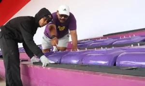 Stadion Brawijaya Mulai Dipasangi Single Seat, Kapasitas Penonton Persik Kediri Berkurang