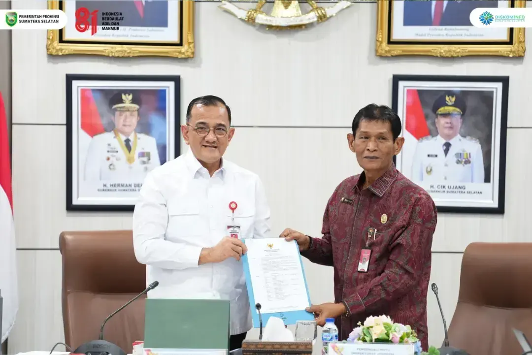 Perkuat Tata Kelola Pemerintahan, Pemprov Sumsel Sambut Pengawasan Itjen Kemendagri