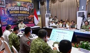 Prabowo-Karhutlah-Sumsel Karhutla Sumsel Terkendali, Prabowo Dorong Inovasi “Ubi Bombing” untuk Padamkan Api