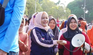 Semarak HUT ke-81 RI, Pemkot Prabumulih Gelar Senam Bersama, Lomba hingga Donor Darah