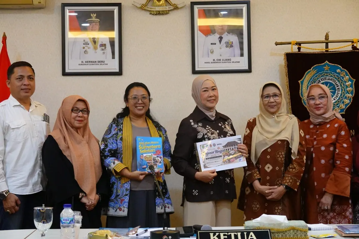 Ketua TP PKK Sumsel Dukung Festival Jajanan Bingen 2026, Sinergi dengan Sriwijaya Post Lestarikan Kuliner Tradisional