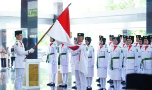 Bupati Muba Kukuhkan 70 Paskibraka 2026, Pesan Disiplin dan Nasionalisme Tak Berhenti di Lapangan Upacara Bupati Muba Kukuhkan 70 Paskibraka 2026, Pesan Disiplin dan Nasionalisme Tak Berhenti di Lapangan Upacara
