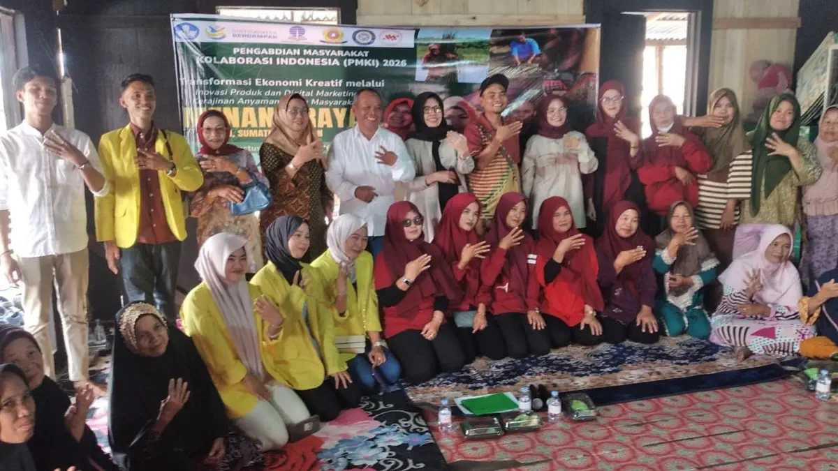 Tiga PTN Kolaborasi Kembangkan Kerajinan Purun Pedamaran OKI, Bidik Pasar Nasional hingga Internasional