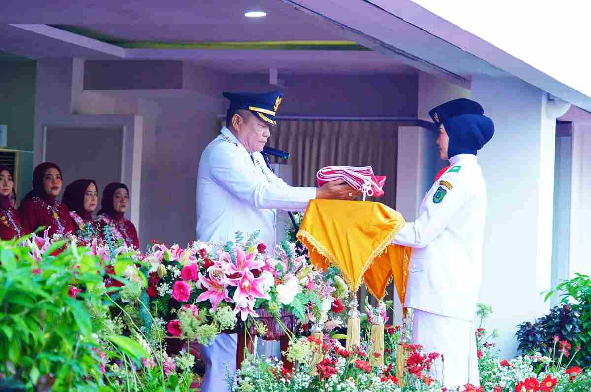 Paskibraka Muba Sukses Kibarkan Merah Putih, Bupati Toha Apresiasi Kerja Keras Generasi Muda