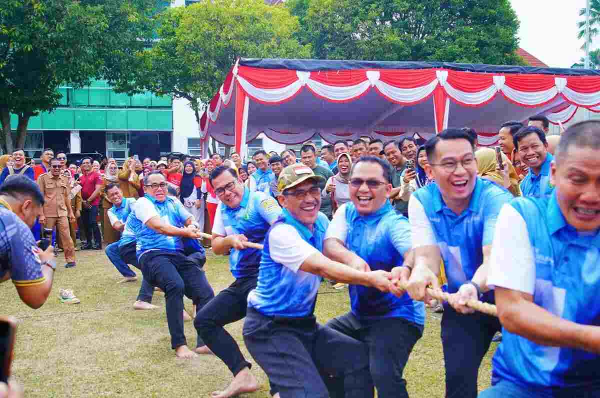 Semarak HUT ke-81 RI di Muba, Lomba Tradisional Jadi Ajang Pererat Kebersamaan
