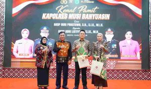 Bupati Toha Tohet Sambut Kapolres Baru dan Lepas AKBP Ruri Prastowo dalam Suasana Hangat