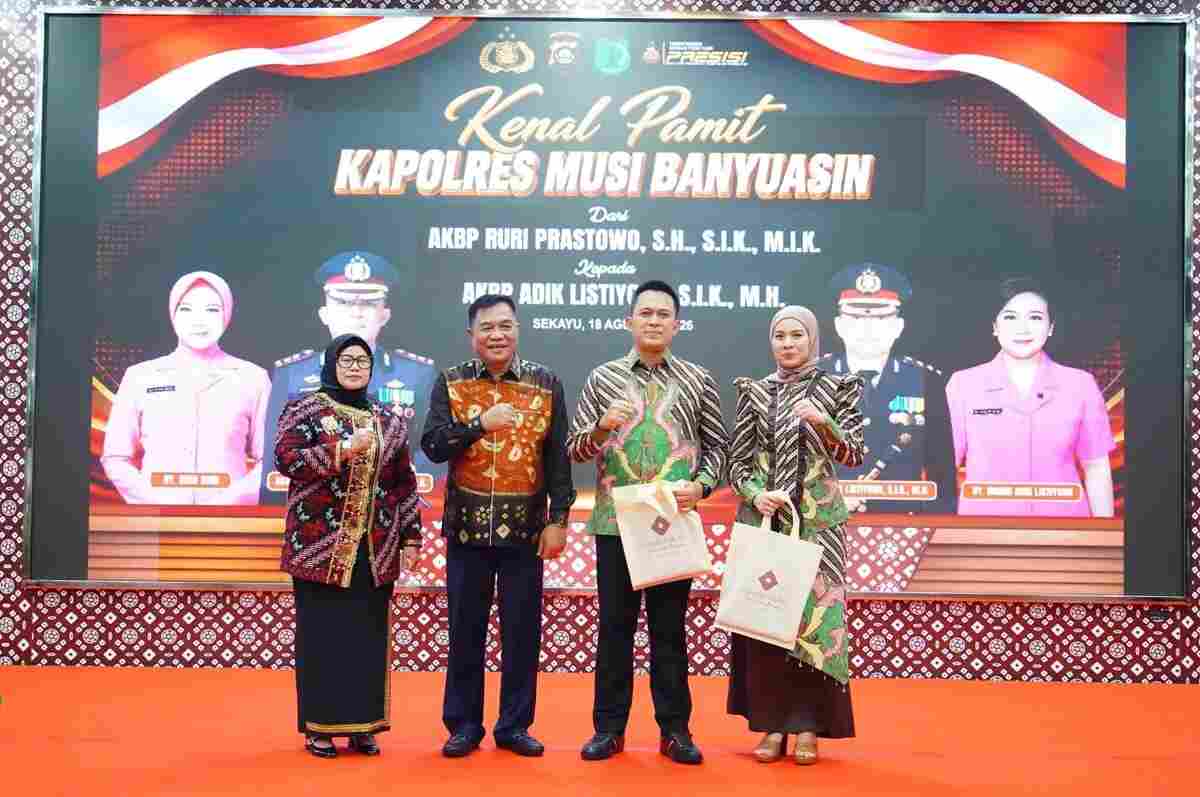 Bupati Toha Tohet Sambut Kapolres Baru dan Lepas AKBP Ruri Prastowo dalam Suasana Hangat
