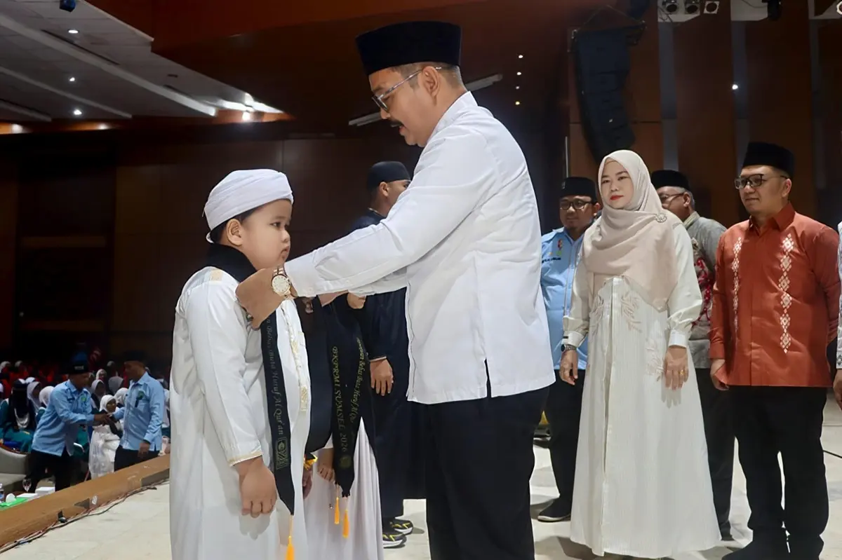 1.131 Santri Muba Tuntaskan Baca Tulis Al-Qur’an, Gerakan Generasi Qur’ani Terus Diperkuat