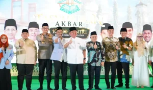 10.000 Santri Wisuda Akbar di Palembang, Herman Deru Tekankan Pendidikan Al-Qur’an Sejak Dini