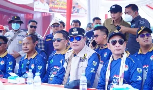 HUT ke-81 RI di Bayung Lencir Meriah, Bupati Muba Buka Lomba Perahu Bidar Besale