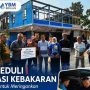 BRI Bersama YBM Bantu Korban Kebakaran Cintaraja, Ada Beras hingga Survival Kits