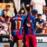 Yamal On Fire, Barcelona Permalukan Valencia 5-0 di Kandang