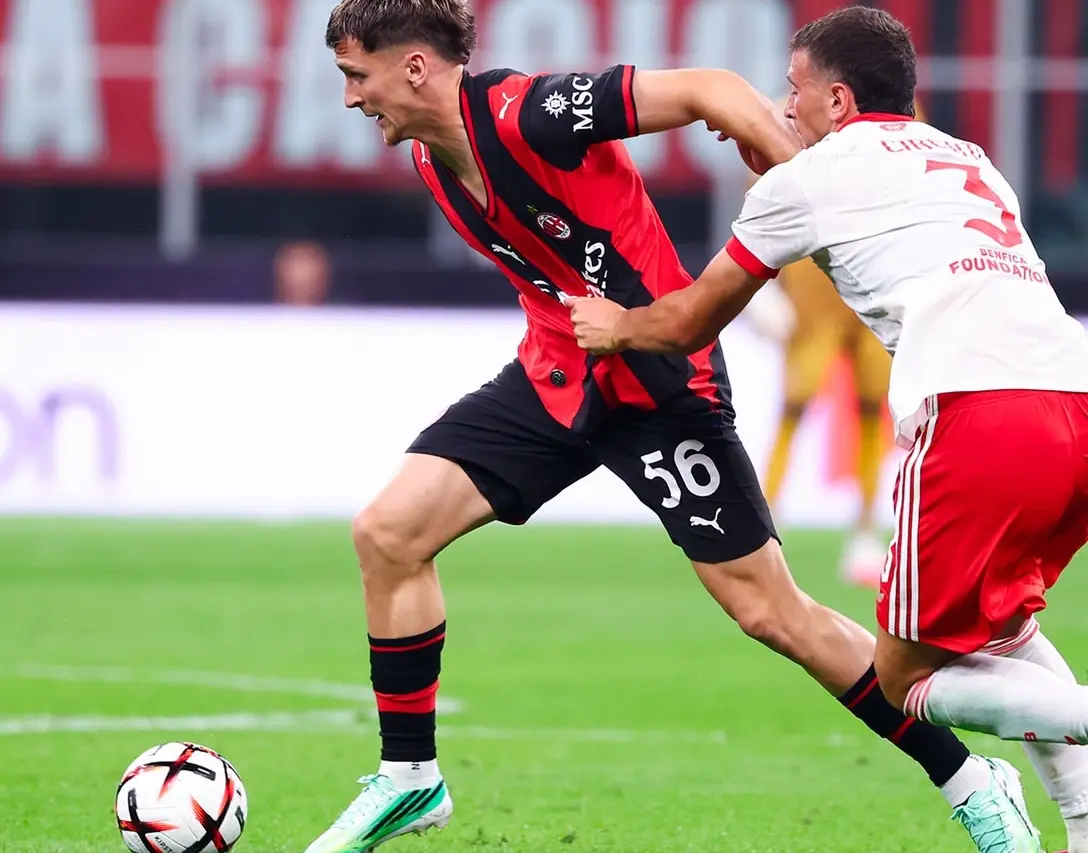 Liga Europa: AC Milan Tumbang 0-2 dari Benfica di San Siro