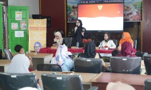 Amaliah Sobli Sosialisasikan 4 Pilar MPR RI kepada Orang Tua Murid SDN 109 Palembang