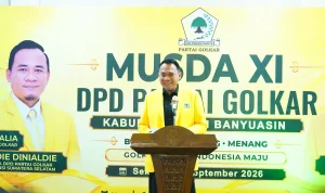 Andie Dinialdie Dorong Kader Golkar Muba Tak Hanya Aktif Saat Momentum Politik