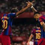 Barcelona Tak Terbendung, Raphinha Hattrick Bawa Blaugrana Tekuk Sevilla 3-1