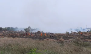 Karhutla Palembang Meningkat, ISPU Tembus 302 dan Kasus ISPA Capai 752