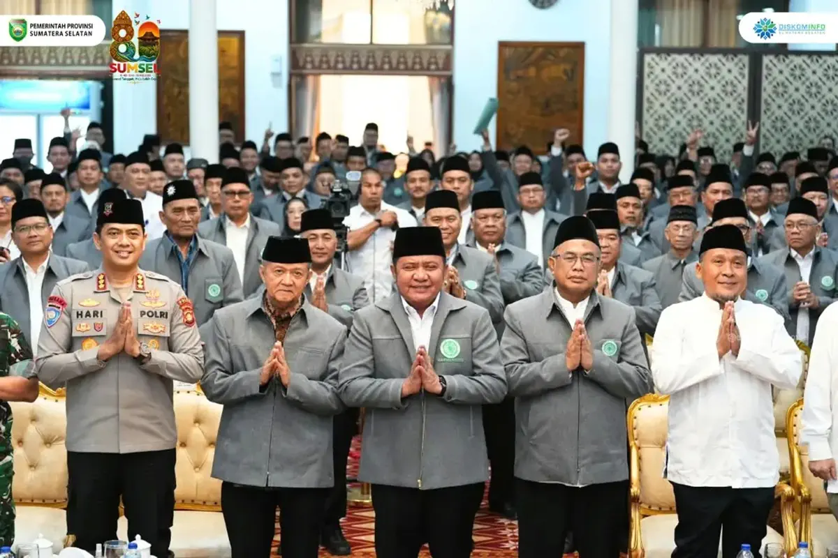 Pengurus MUI Sumsel 2026–2031 Resmi Dikukuhkan, Ini Pesan Herman Deru