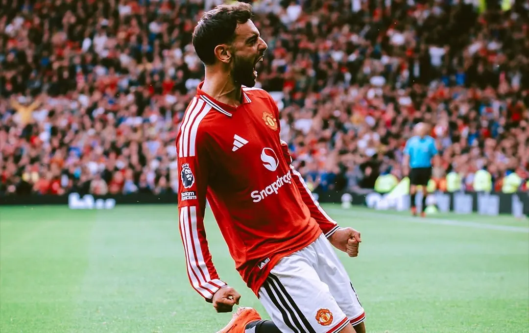 Bruno Fernandes Memimpin Daftar Top Skor Liga Inggris, Haaland dan Saka Masih Membuntuti