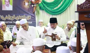Prima-salam-maulid-nabi Prima Salam Hadiri Maulid Nabi di Ponpes Ar-Riyadh, Ini Pesan Kebersamaannya