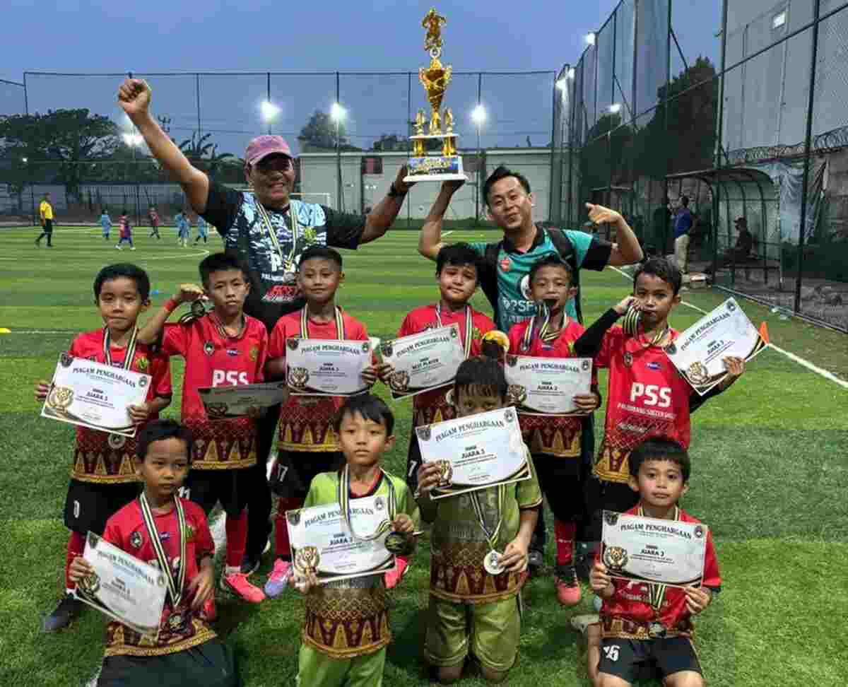 SSB PSS U-9 Raih Juara Ketiga Warior Sumsel Cup 2026, Alim Sabet Best Player