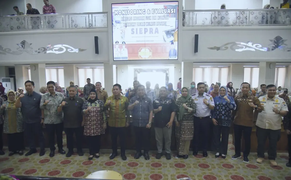 Sulaiman Amin Buka Evaluasi Anggaran Perangkat Daerah Palembang, Ini yang Jadi Perhatian