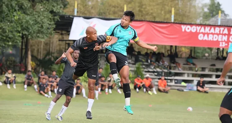 Tegar Pangestu Cetak Brace, Sumsel United Tutup TC Yogyakarta dengan Hasil Imbang