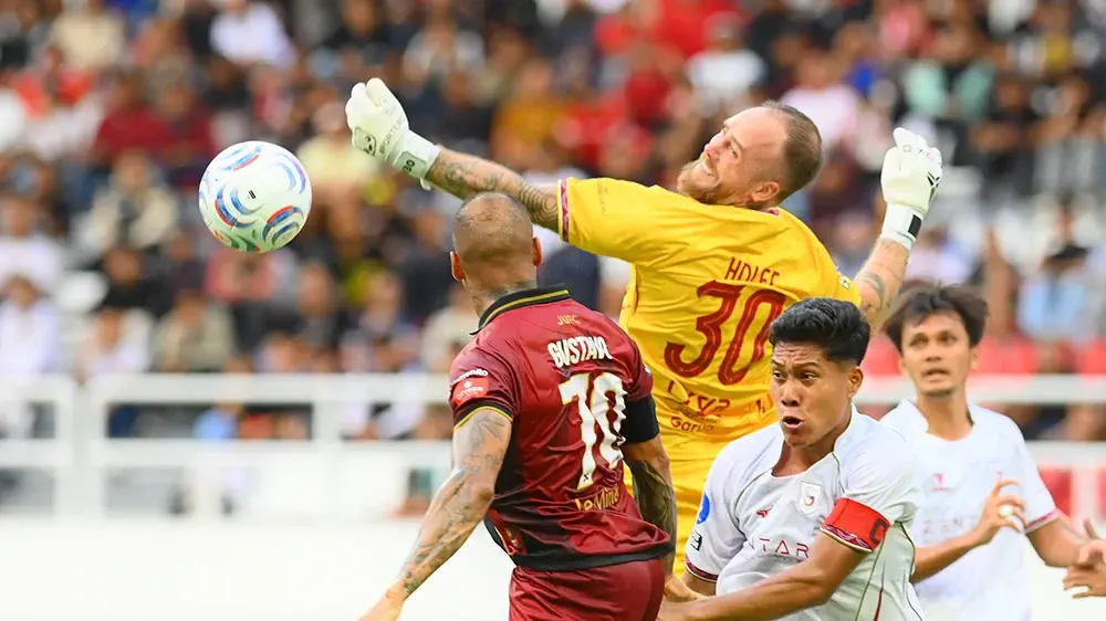 Dominik Holec Jadi Pahlawan Garudayaksa FC, Tampil Gemilang di Laga Debut