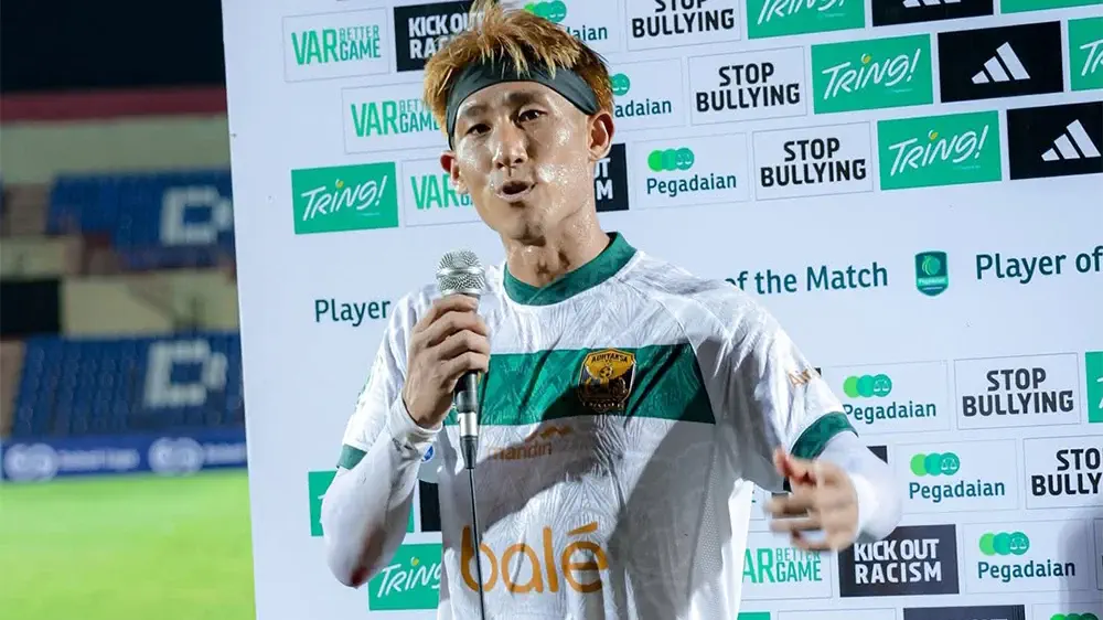 Debut Gemilang Tatsuhide Shimizu, Adhyaksa FC Bekasi Bawa Pulang Satu Poin