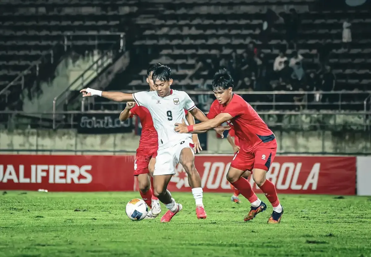 Garuda Muda Libas Laos 3-0, Indonesia Naik ke Puncak Grup H Kualifikasi Piala Asia U-20 2027