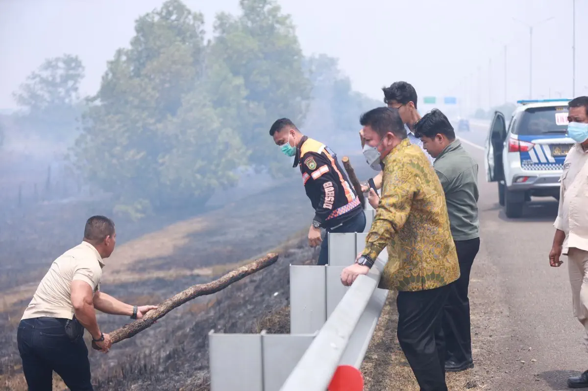 Gubernur Herman Deru Tegaskan Penanganan Karhutla Sumsel Kini Masuk Tahap Penegakan Hukum