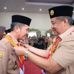 Ratu Dewa Terima Lencana Melati, Bukti Dedikasi untuk Gerakan Pramuka di Palembang