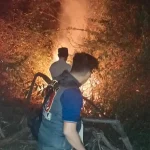 Respons Cepat Damkar Muba, Karhutla di Dekat Permukiman Petaling Berhasil Dikendalikan