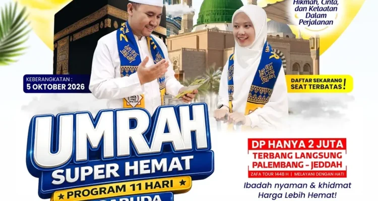 Umrah Super Hemat 11 Hari Bersama Zafa Tour, Harga Mulai Rp30,9 Juta