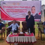 Eva Susanti Sosialisasikan Empat Pilar MPR RI kepada Warga Talang Keramat Banyuasin