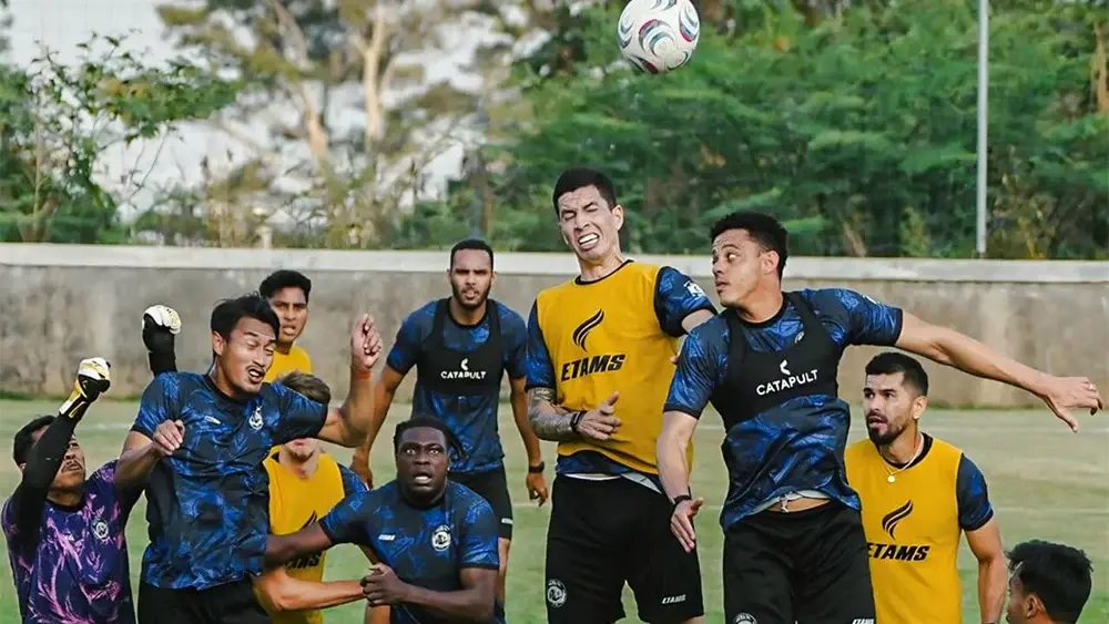 Arema FC Bidik Tiga Poin saat Jamu Bhayangkara FC, Marcos Vinicius Siap Tembus Pertahanan Lawan