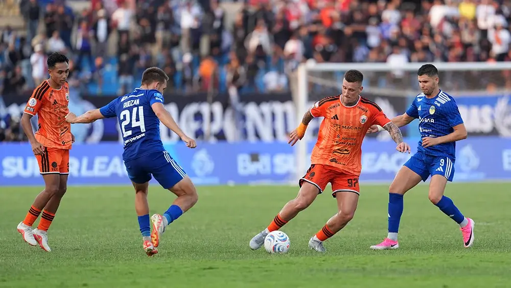 Persija Jakarta Hajar PSIM 4-0, Macan Kemayoran Sempurna di Empat Laga