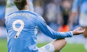 Haaland-Manchester-City-vs-Ipswich-Town-Premier-League-Liga-Inggris Haaland Brace, Manchester City Tekuk Ipswich Town 3-2 dan Makin Kokoh di Puncak