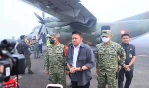 Herman-Deru-Sry-Ice BMKG Ungkap Penyebab Kabut Asap Kembali Selimuti Palembang, PM2.5 Sempat Capai 1.036