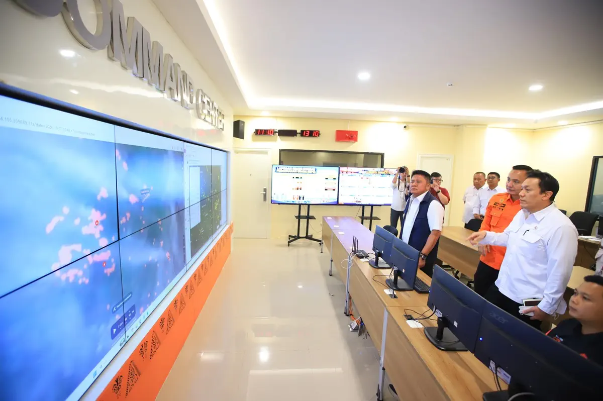 Herman Deru dan Wamen LH Siapkan Strategi Jangka Panjang Cegah Karhutla Sumsel