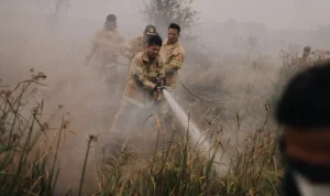 Karhutla-Palembang Faktanya di Lapangan, Palembang Dikepung Asap Kiriman, Hanya 3 dari 66 Titik Karhutla di Dalam Kota